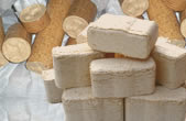 Holzbriketts